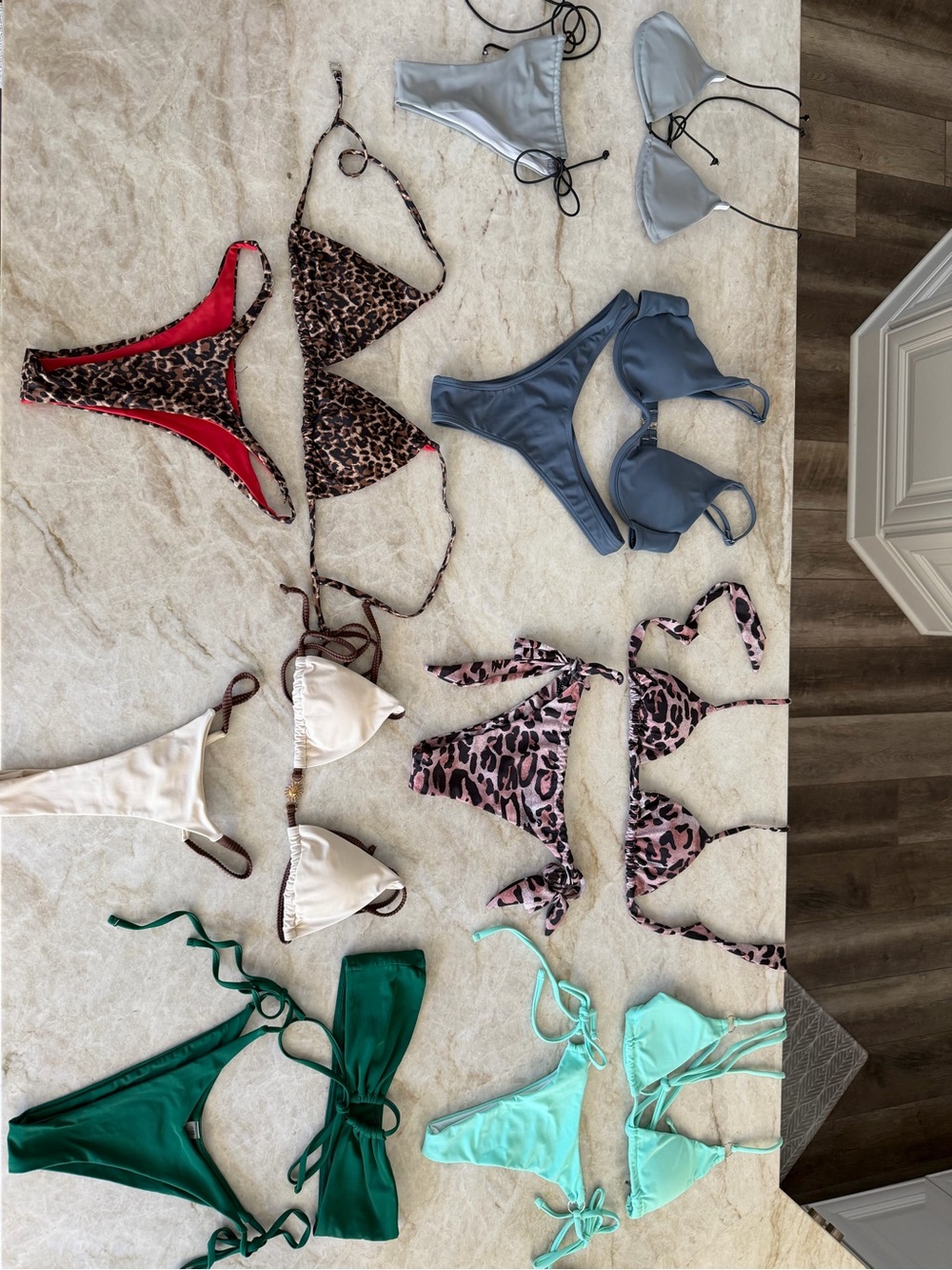 HUGE SHEIN SUMMER SWIM BIKINI SET BUNDLE!!!